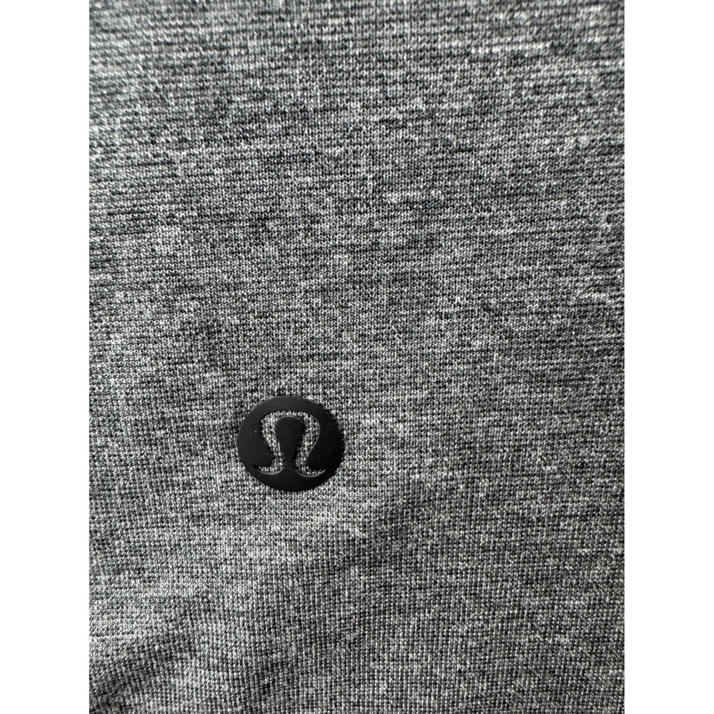 Lululemon Mens Grey Short Sleeve Polo Shirt Size XL Slim Modern Wicking‎ Light - Picture 15 of 16